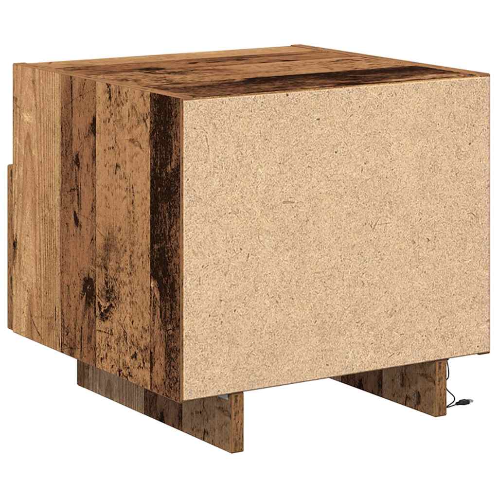 Noćni ormar Staro drvo 40 x 39 x 37 cm Konstruirano drvo
