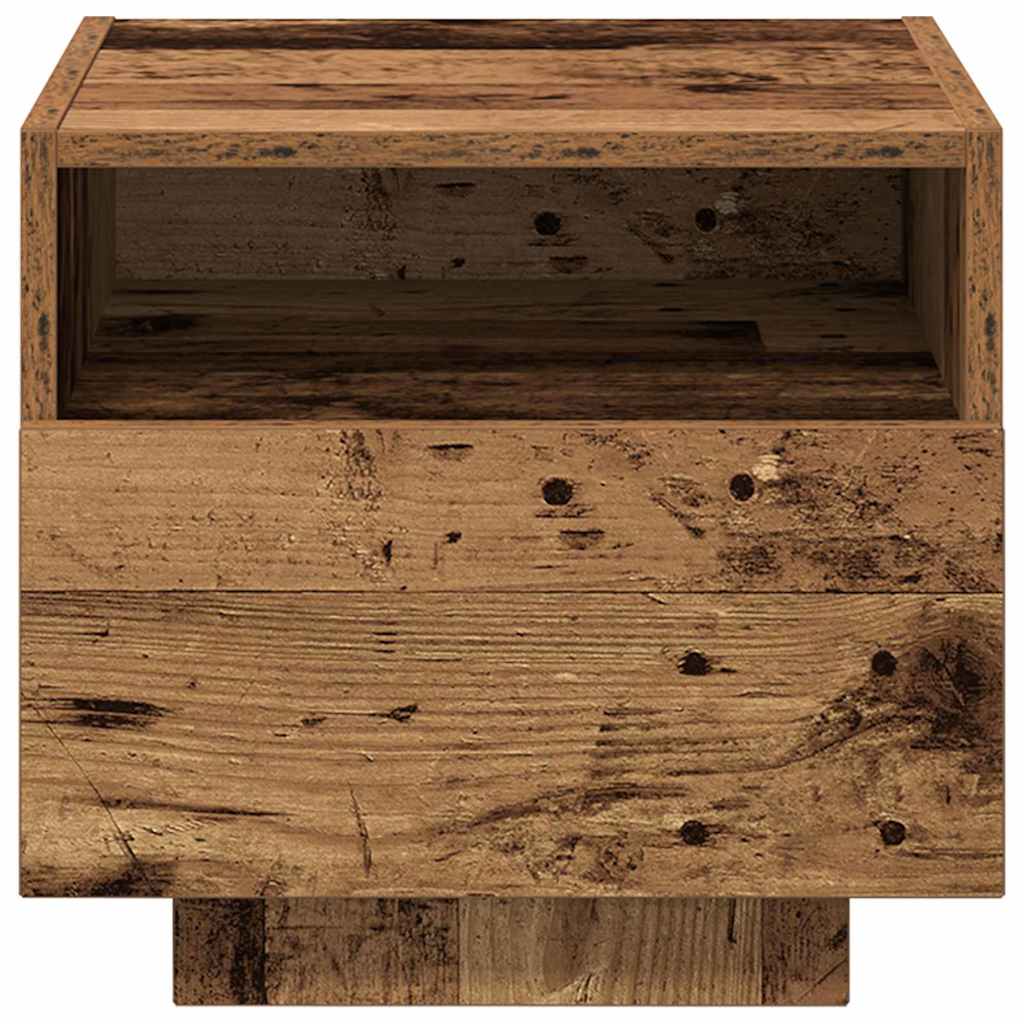 Noćni ormar Staro drvo 40 x 39 x 37 cm Konstruirano drvo