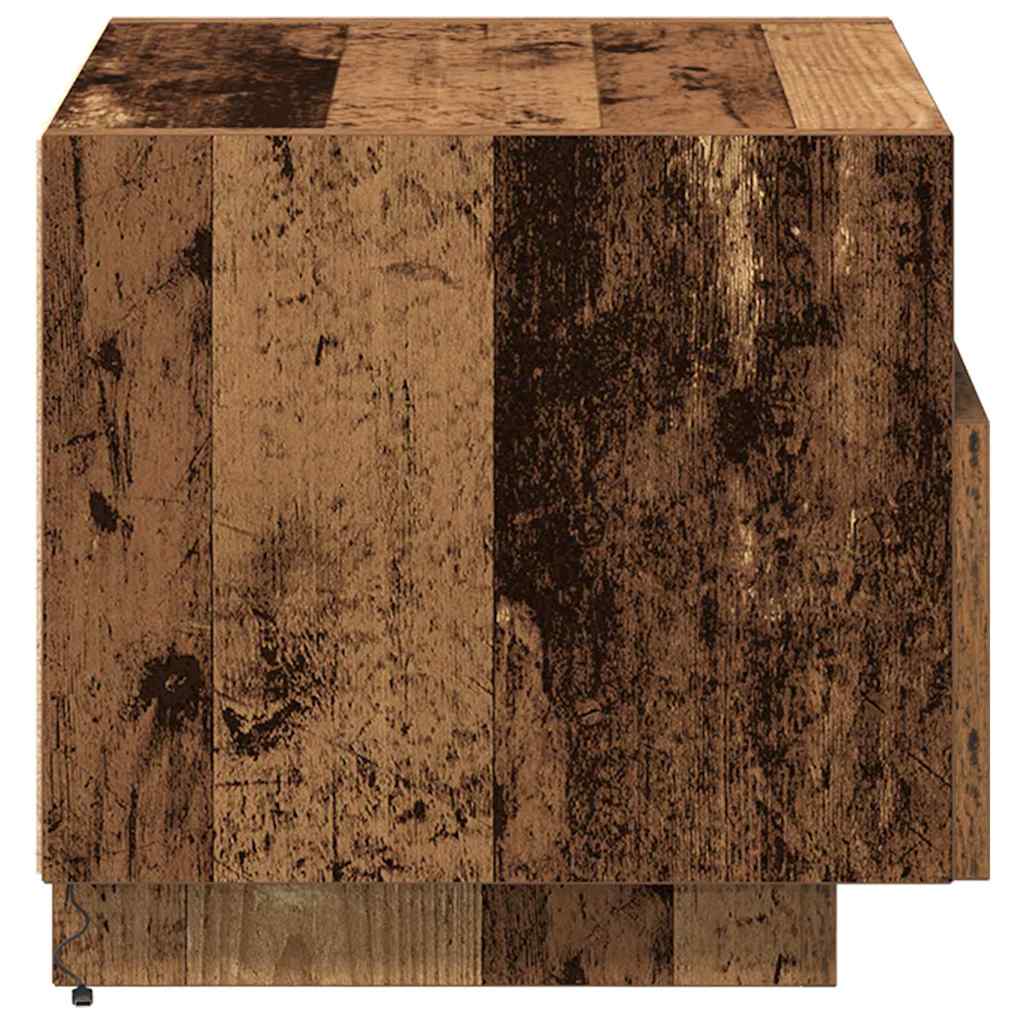 Noćni ormar Staro drvo 40 x 39 x 37 cm Konstruirano drvo