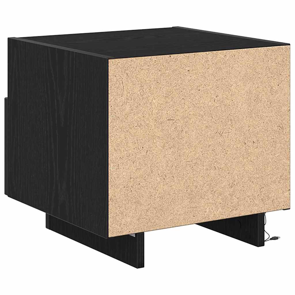 Noćni ormar Crni hrast 40 x 39 x 37 cm Konstruirano drvo