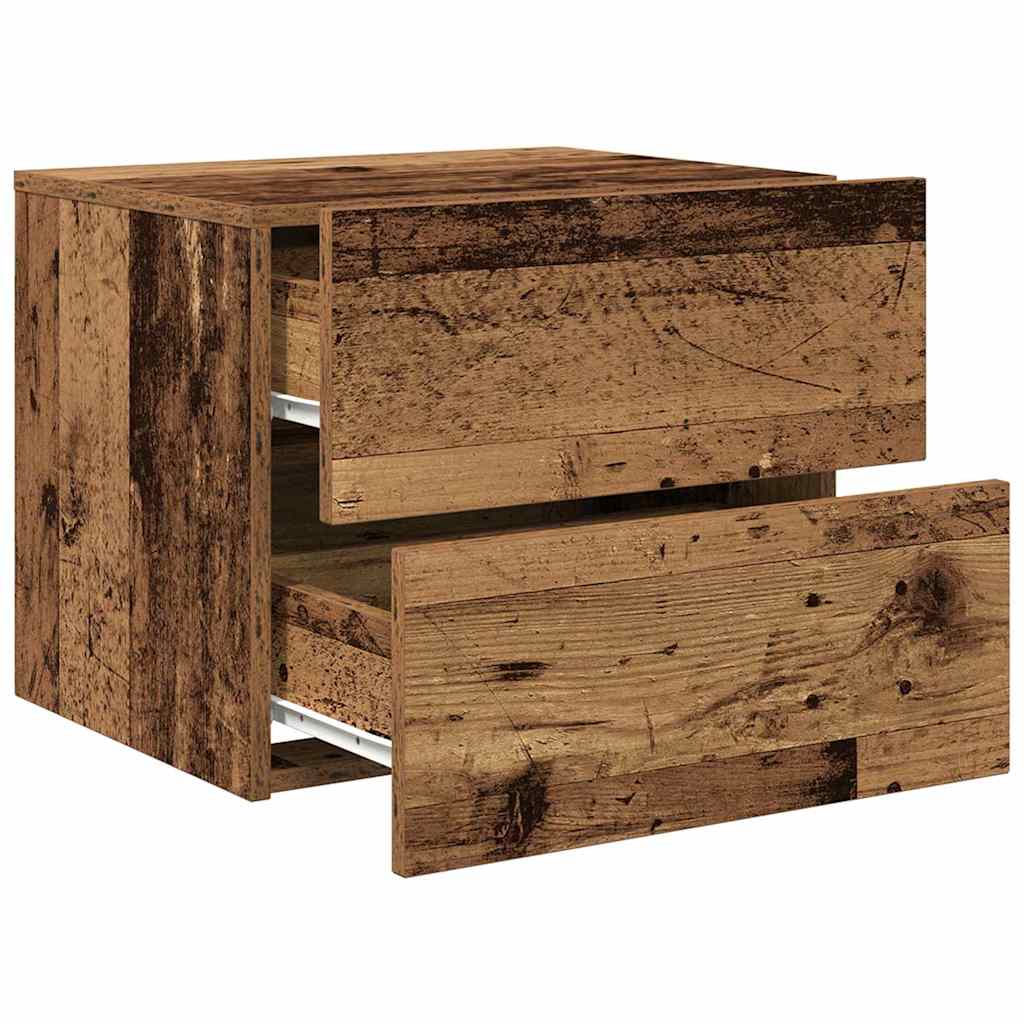 Noćni ormar Staro drvo 50 x 39 x 41 cm Konstruirano drvo