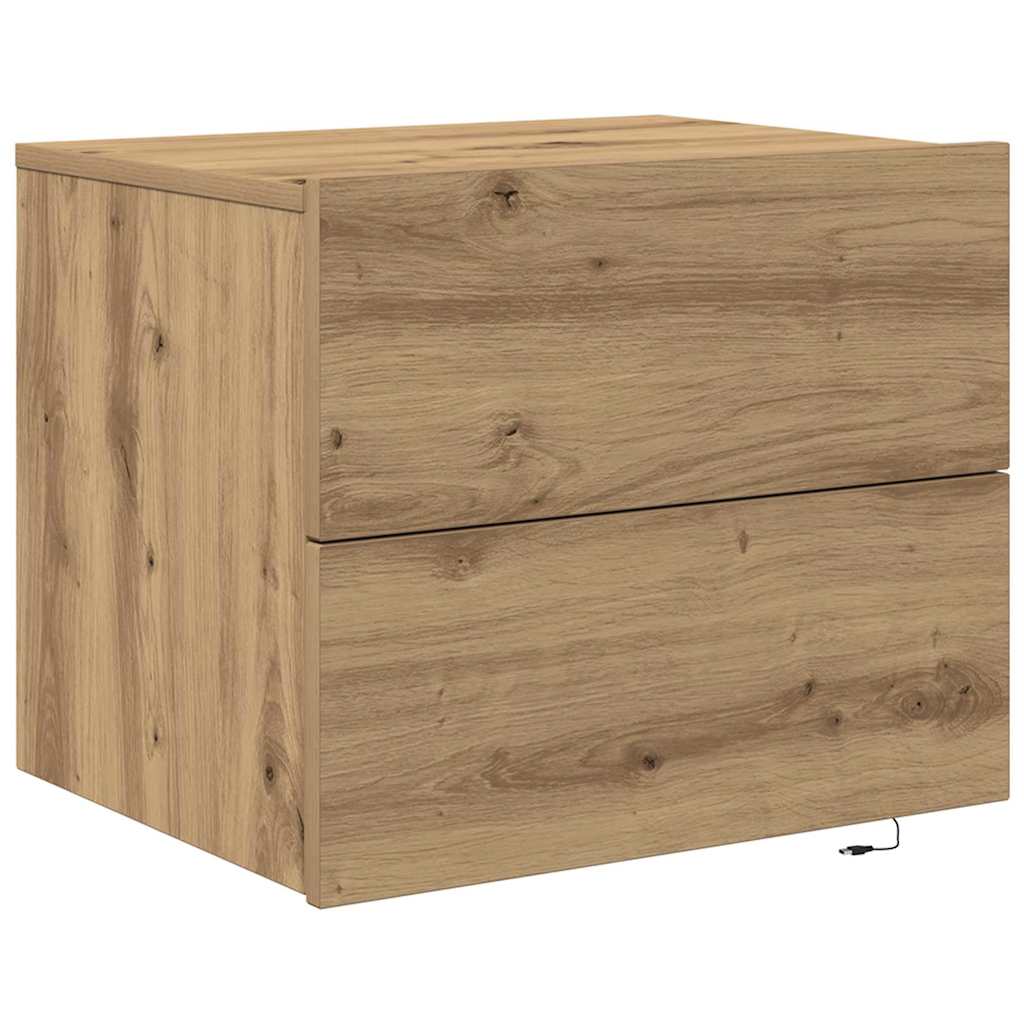 Noćni ormar Umjetnički hrast 50 x 39 x 41 cm Konstruirano drvo