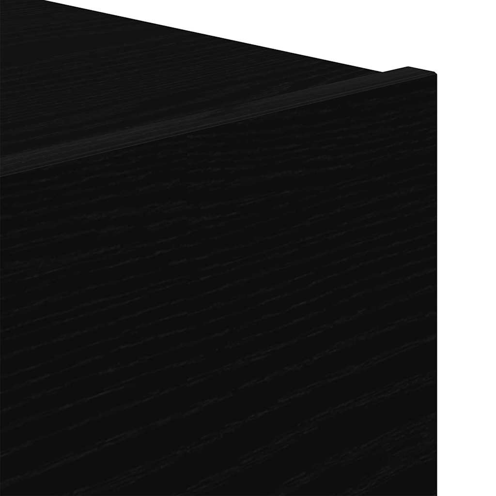 Noćni ormar Crni hrast 50 x 39 x 41 cm Konstruirano drvo