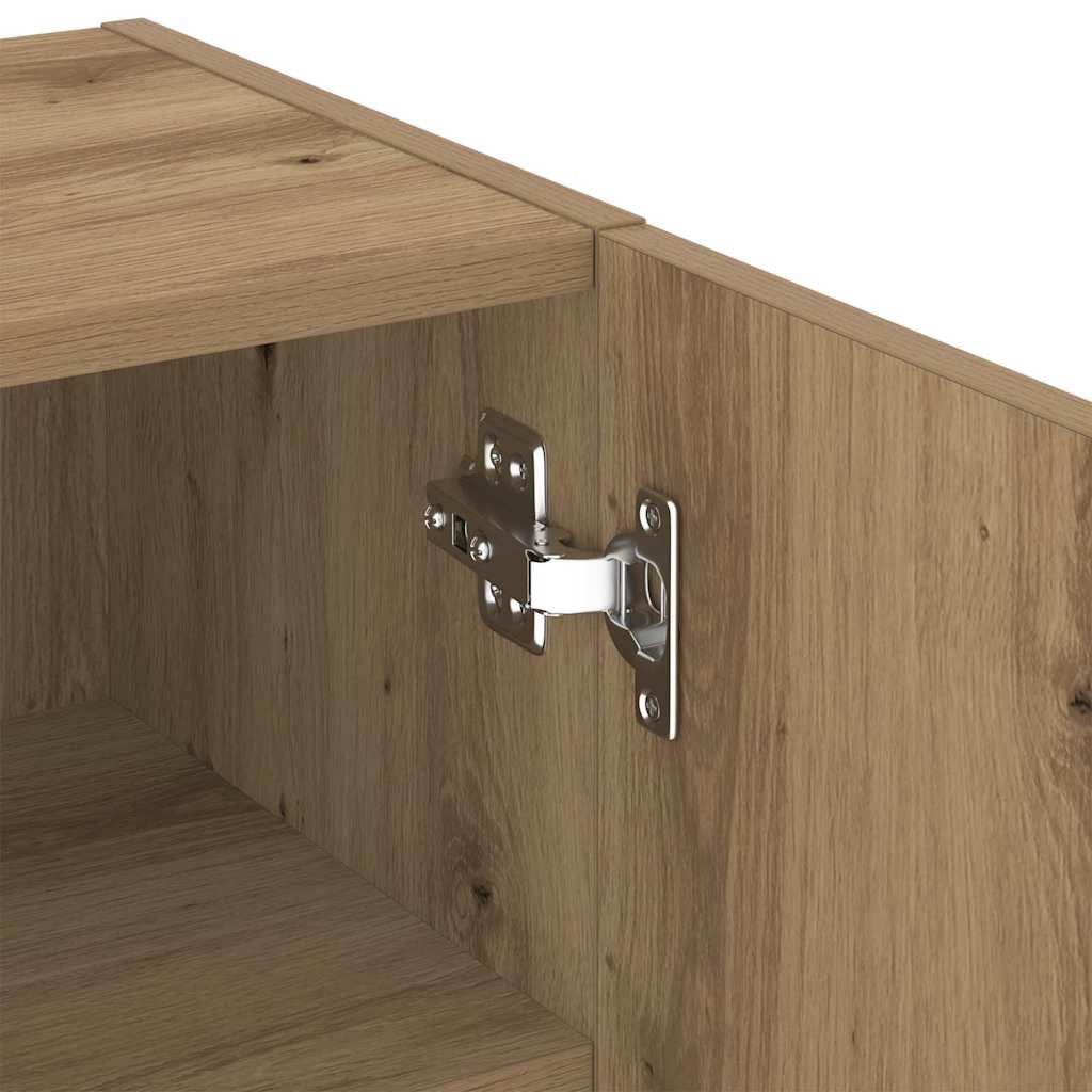 Set TV komoda Zidne Umjetnički hrast 40,5 x 30 x 102 cm