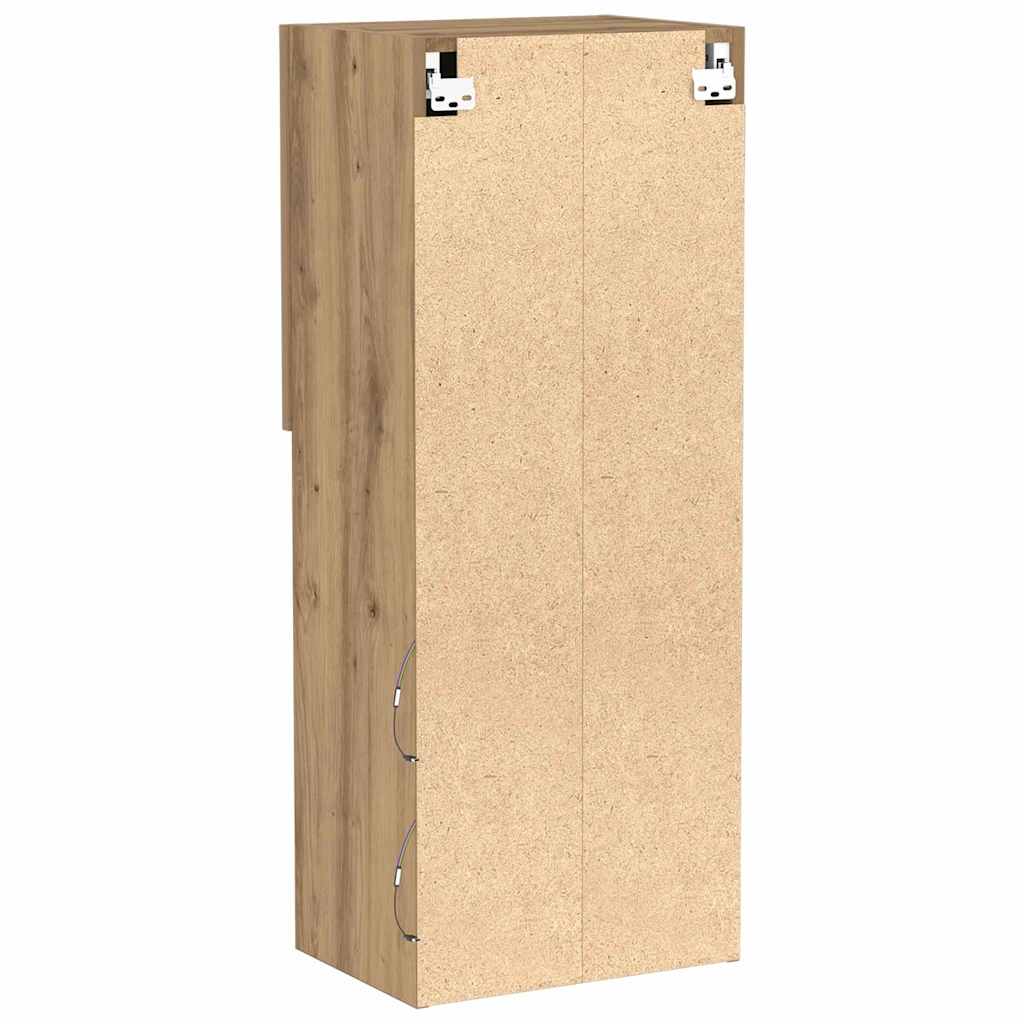 Set TV komoda Zidne Umjetnički hrast 40,5 x 30 x 102 cm