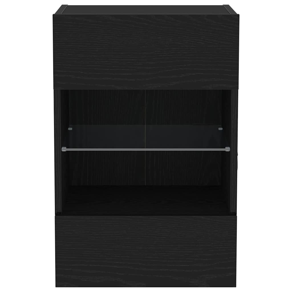 Set TV komoda Zidne Crna 40 x 30 x 60,5 cm Konstruirano drvo
