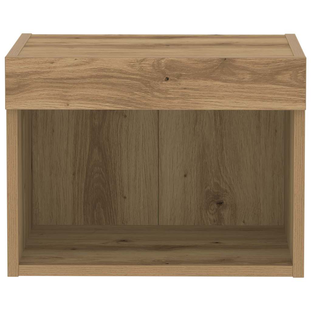 Set TV komoda Zidne 2 pcs Umjetnički hrast 40 x 30 x 30 cm