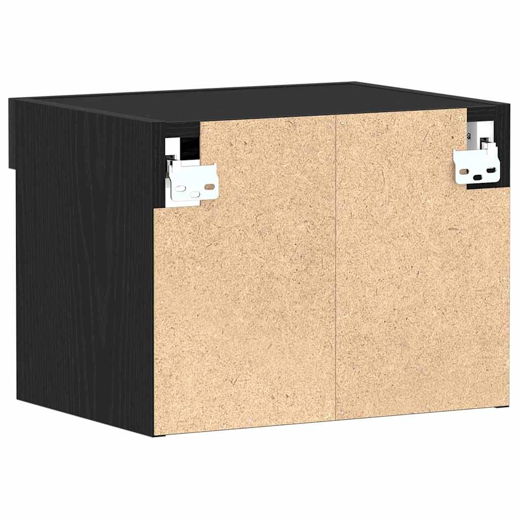 Set TV komoda Crni hrast 40 x 30 x 30 cm Konstruirano drvo