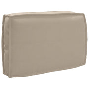Jastuk Sivo-smeđa 60 x 40 x 12 cm Oxford tkanina