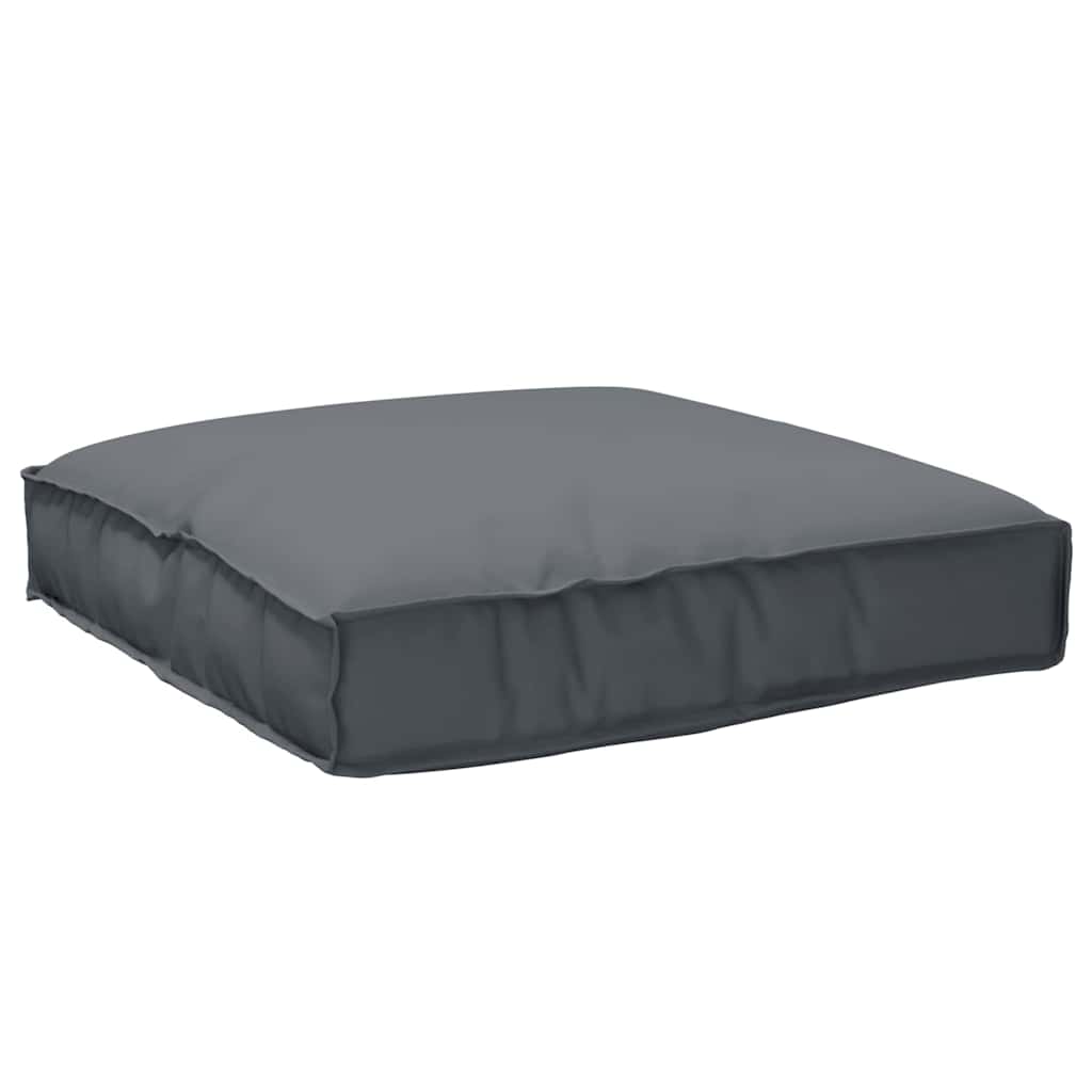Jastuk Antracit 80 x 80 x 12 cm Oxford tkanina