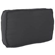 Jastuk Crna 70 x 40 x 12 cm Oxford tkanina
