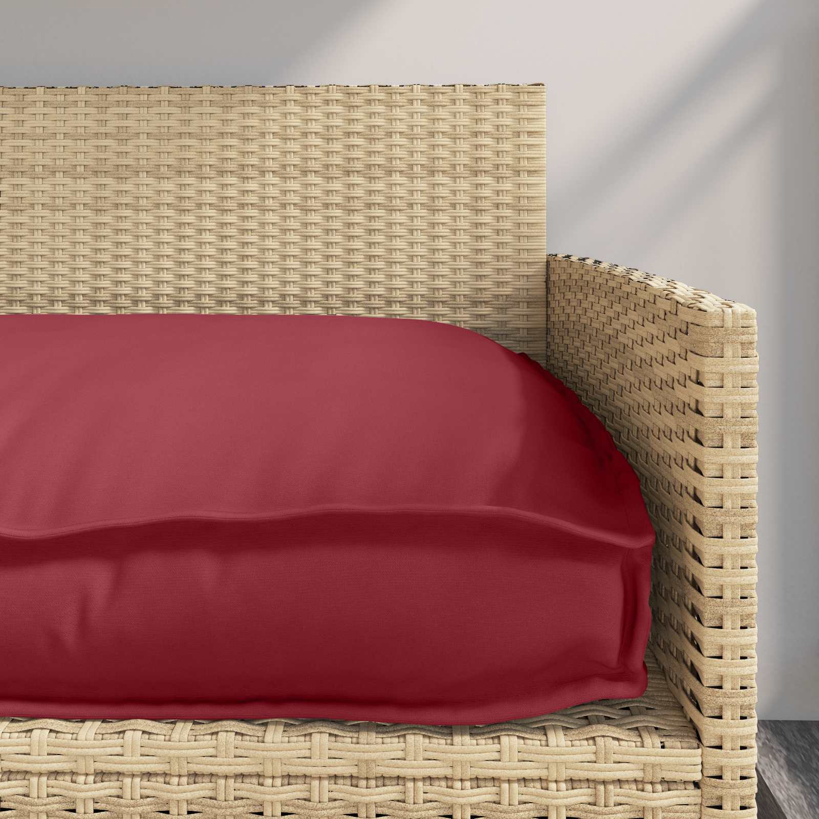 Jastuk Vinska crvena 120 x 60 x 12 cm Oxford tkanina