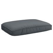 Jastuk Antracit 120 x 80 x 12 cm Oxford tkanina