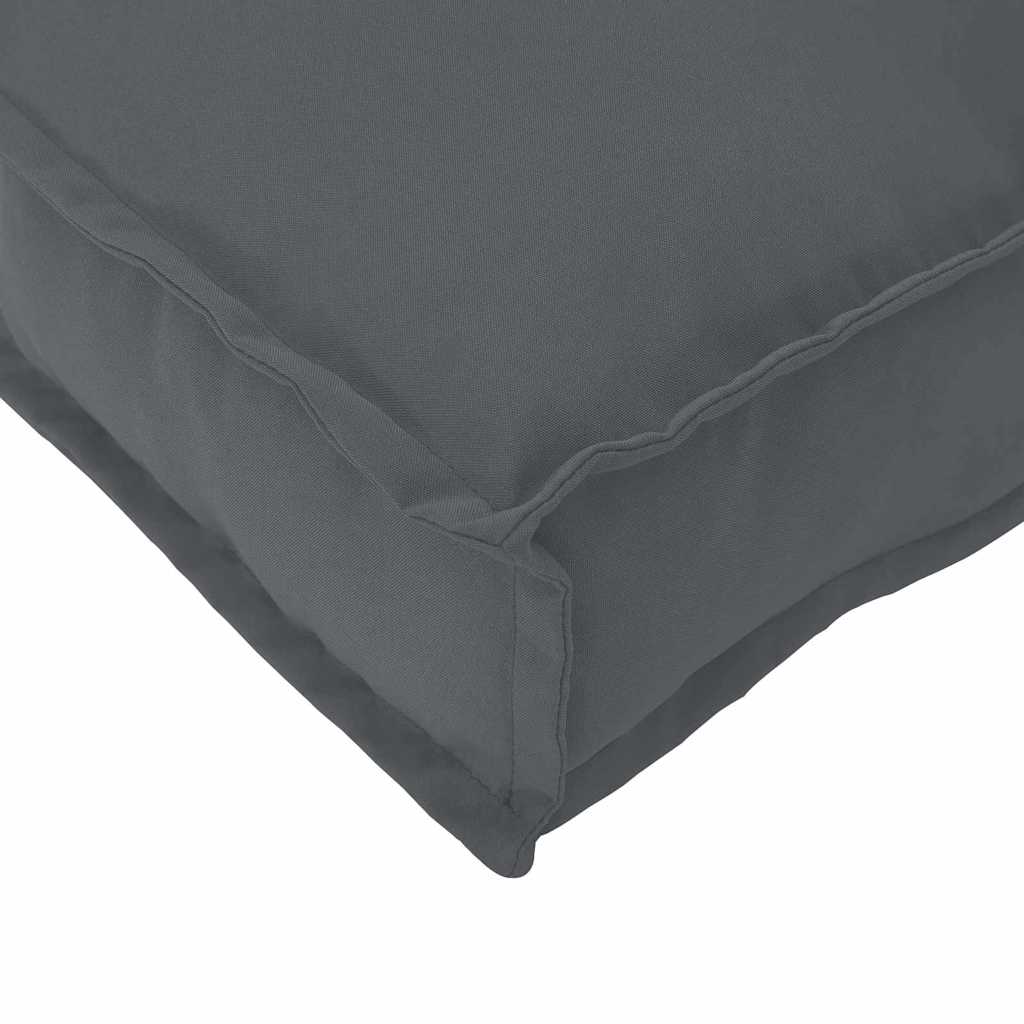 Jastuk 2 pcs Antracit 40 x 40 x 8 cm Oxford tkanina