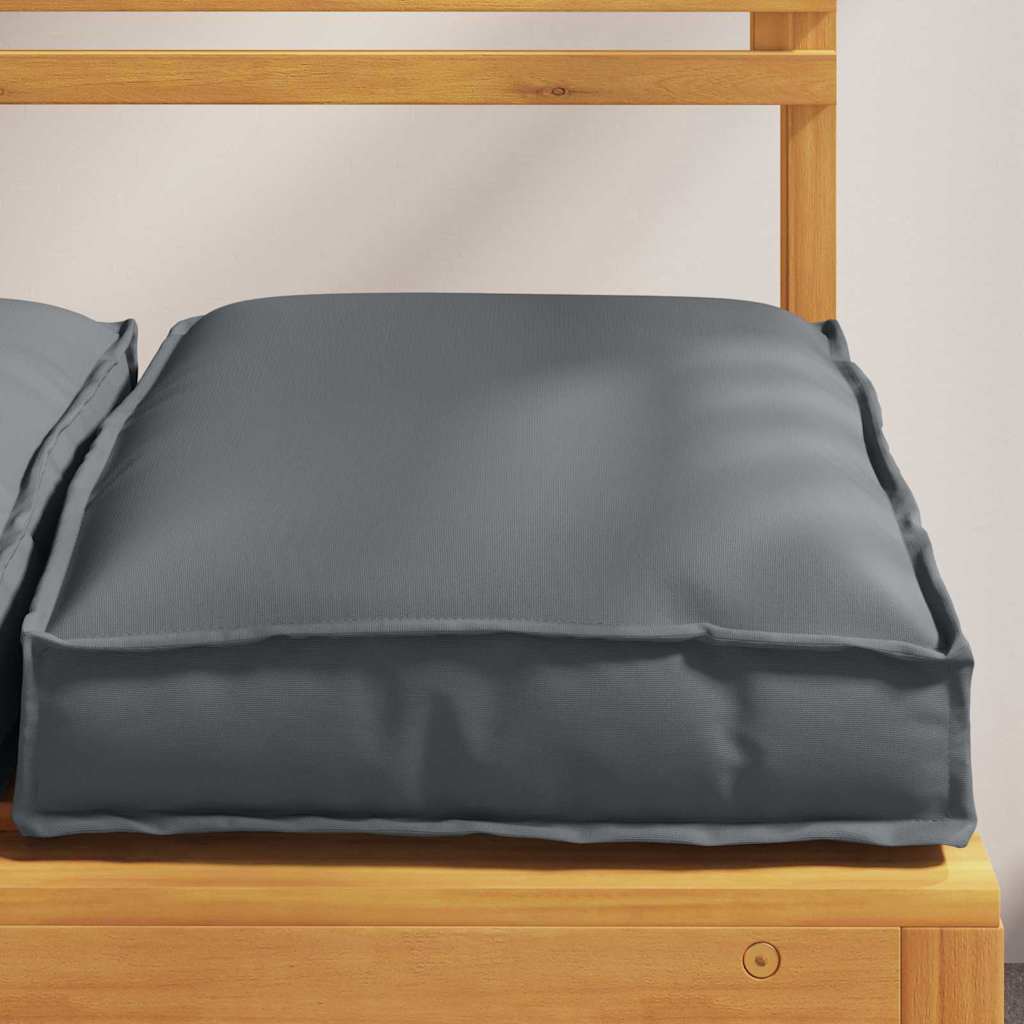 Jastuk 2 pcs Antracit 40 x 40 x 8 cm Oxford tkanina