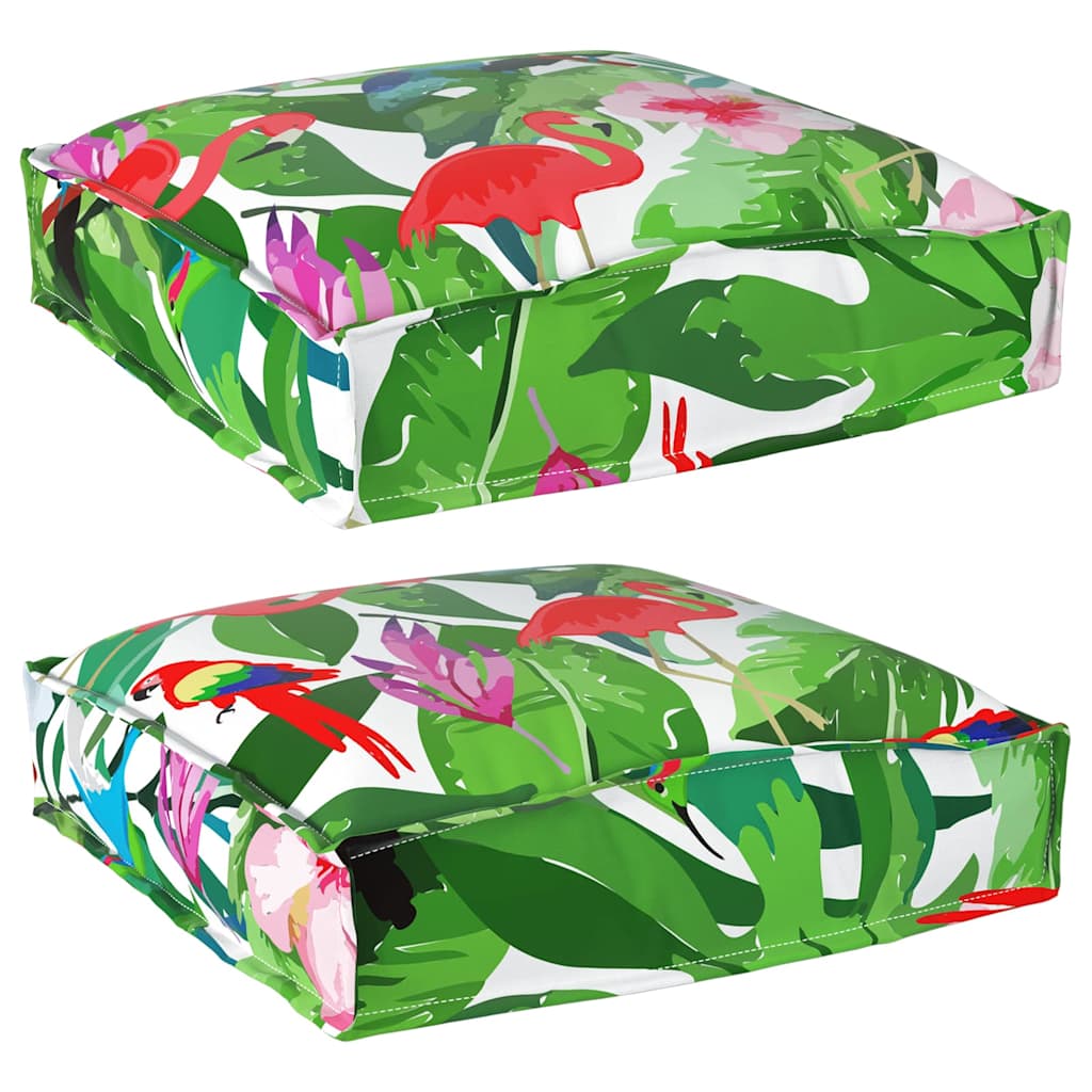 Jastuk Cvjetni 2 pcs Šareni 40 x 40 x 8 cm Oxford tkanina