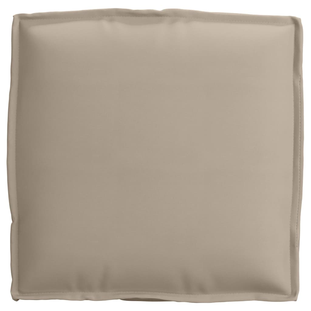 Jastuk 4 pcs Sivo-smeđa 40 x 40 x 8 cm Oxford tkanina