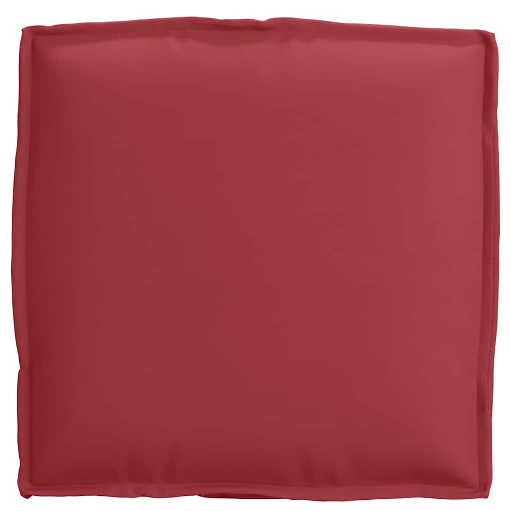 Jastuk 4 pcs Vinska crvena 40 x 40 x 8 cm Oxford tkanina