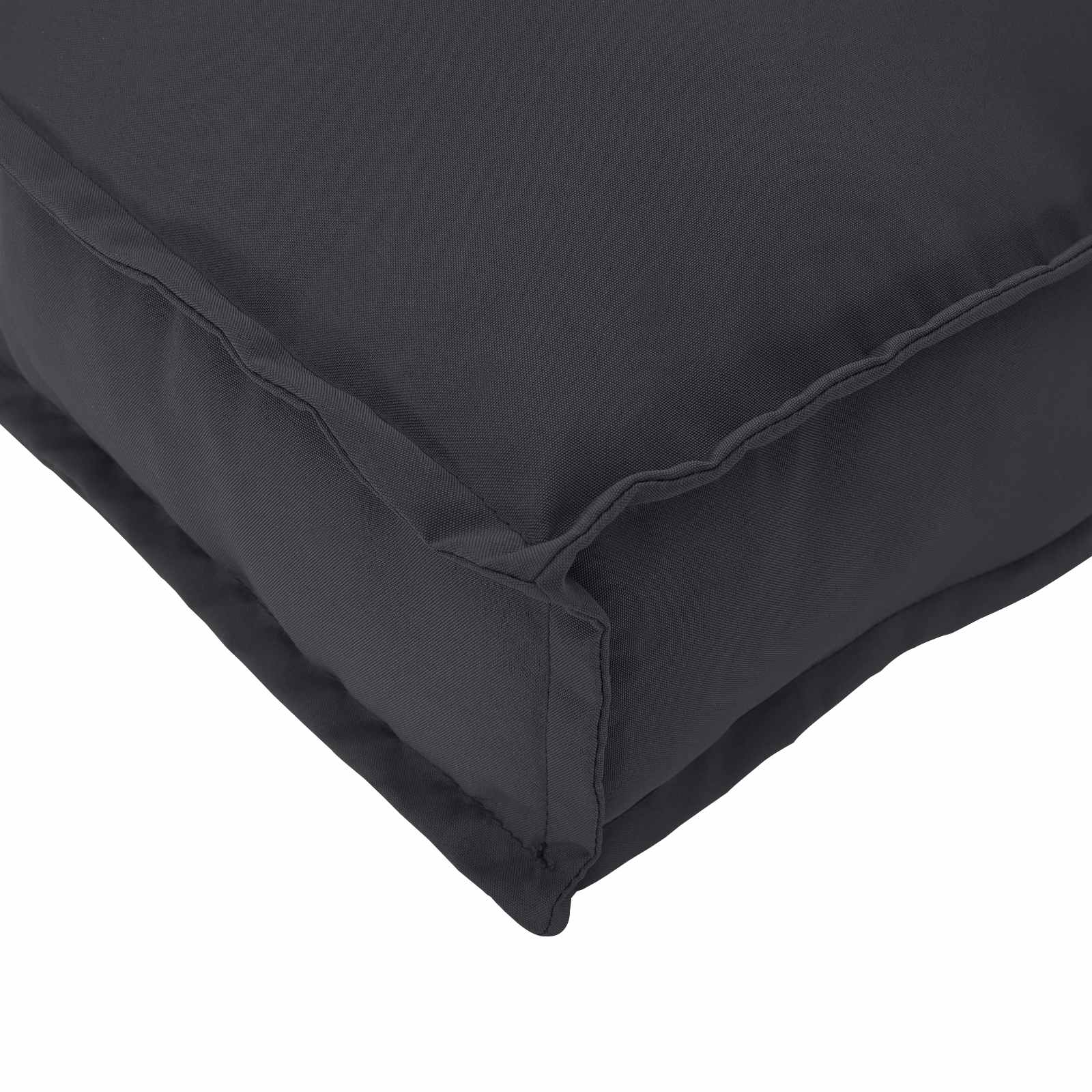 Jastuk Crna 140 x 40 x 8 cm Oxford tkanina