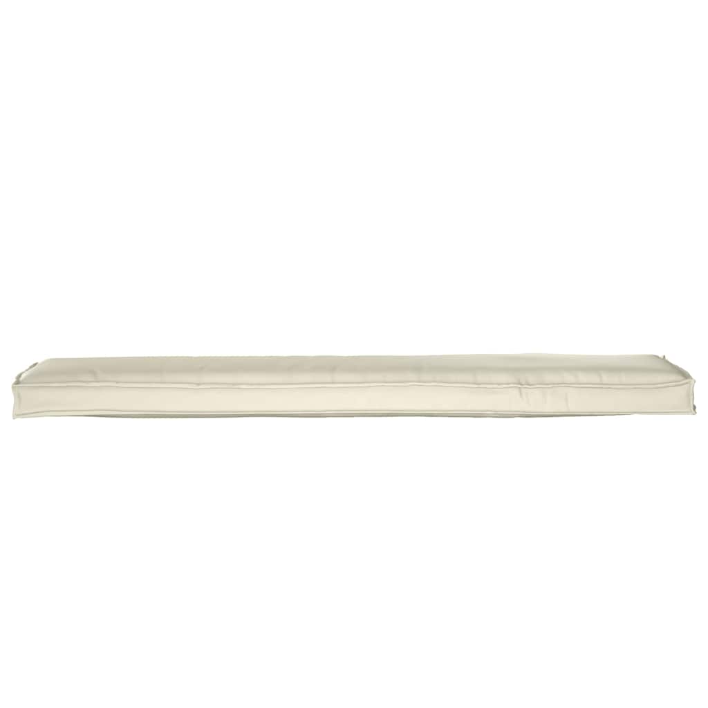 Jastučić za palete Krema 180 x 40 x 8 cm Oxford tkanina