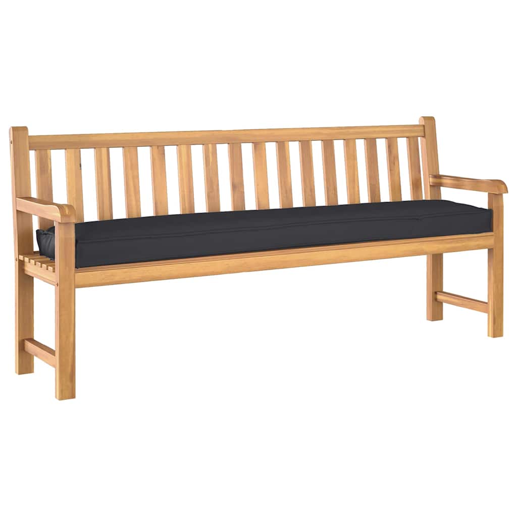 Jastučić za palete Crna 180 x 40 x 8 cm Oxford tkanina