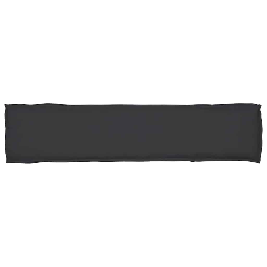Jastučić za palete Crna 180 x 40 x 8 cm Oxford tkanina