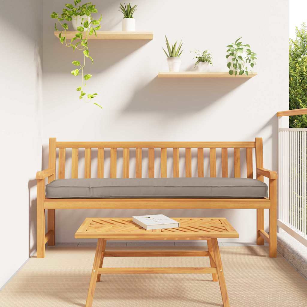 Jastučić za palete Sivo-smeđa 180 x 40 x 8 cm Oxford tkanina