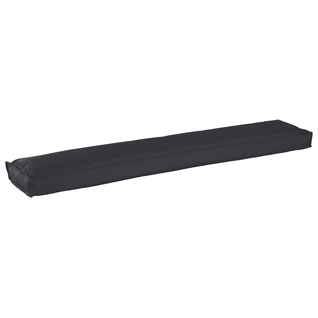 Jastučić za palete Crna 200 x 40 x 8 cm Oxford tkanina