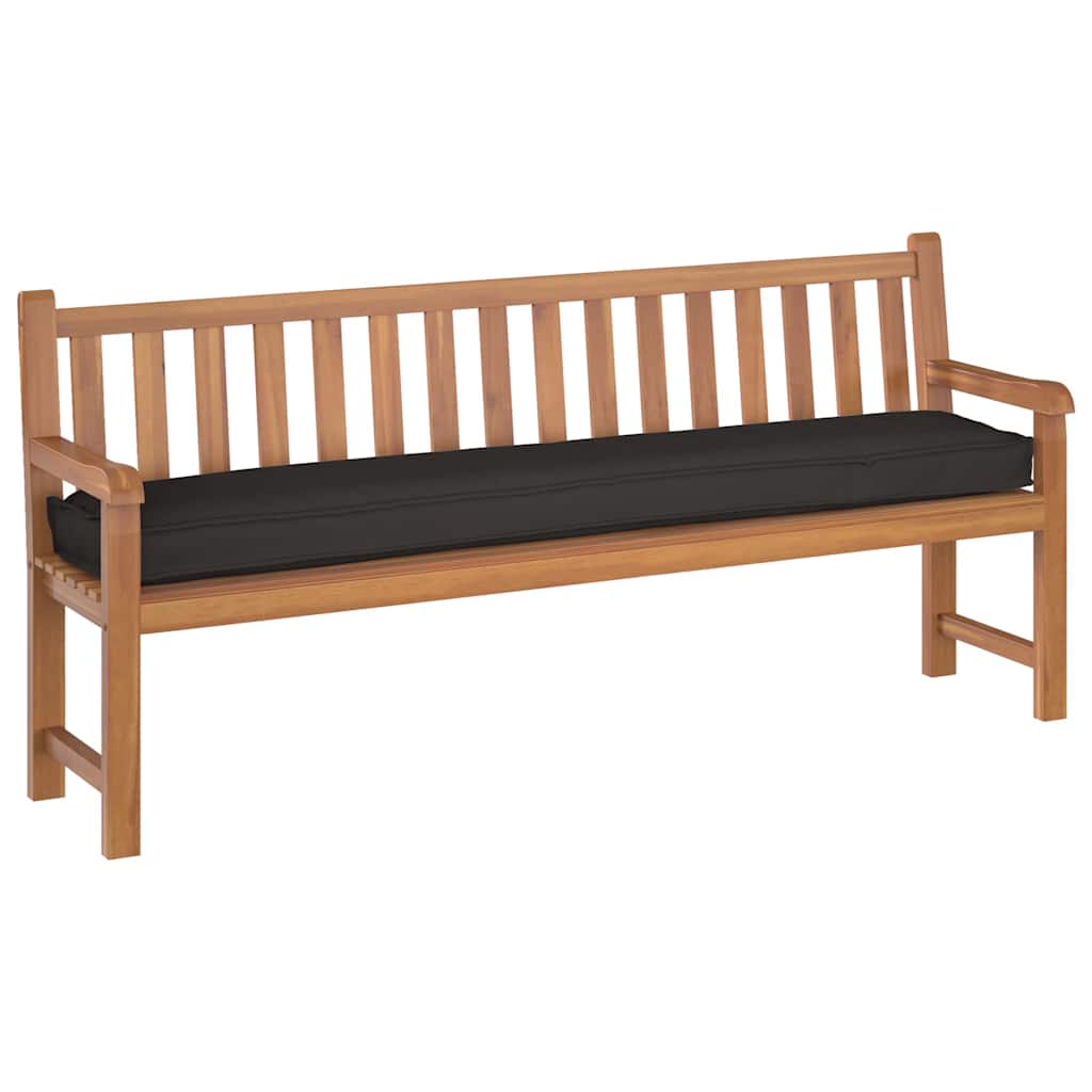 Jastučić za palete Crna 200 x 40 x 8 cm Oxford tkanina