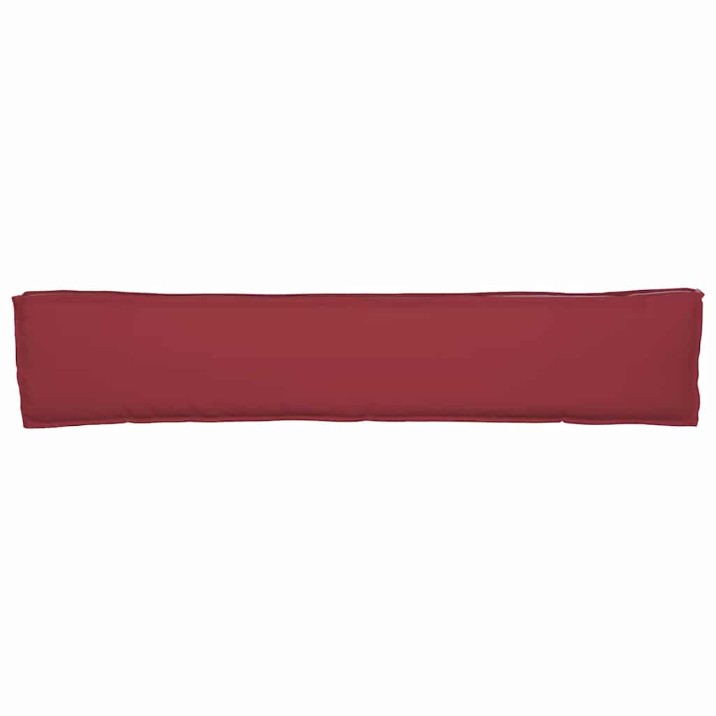 Jastučić za palete Vinska crvena 200 x 40 x 8 cm Oxford tkanina