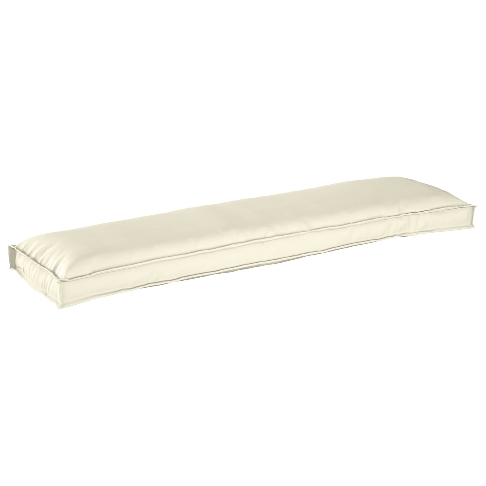 Set jastučića za palete 2 pcs Krema 150 x 40 x 8 cm