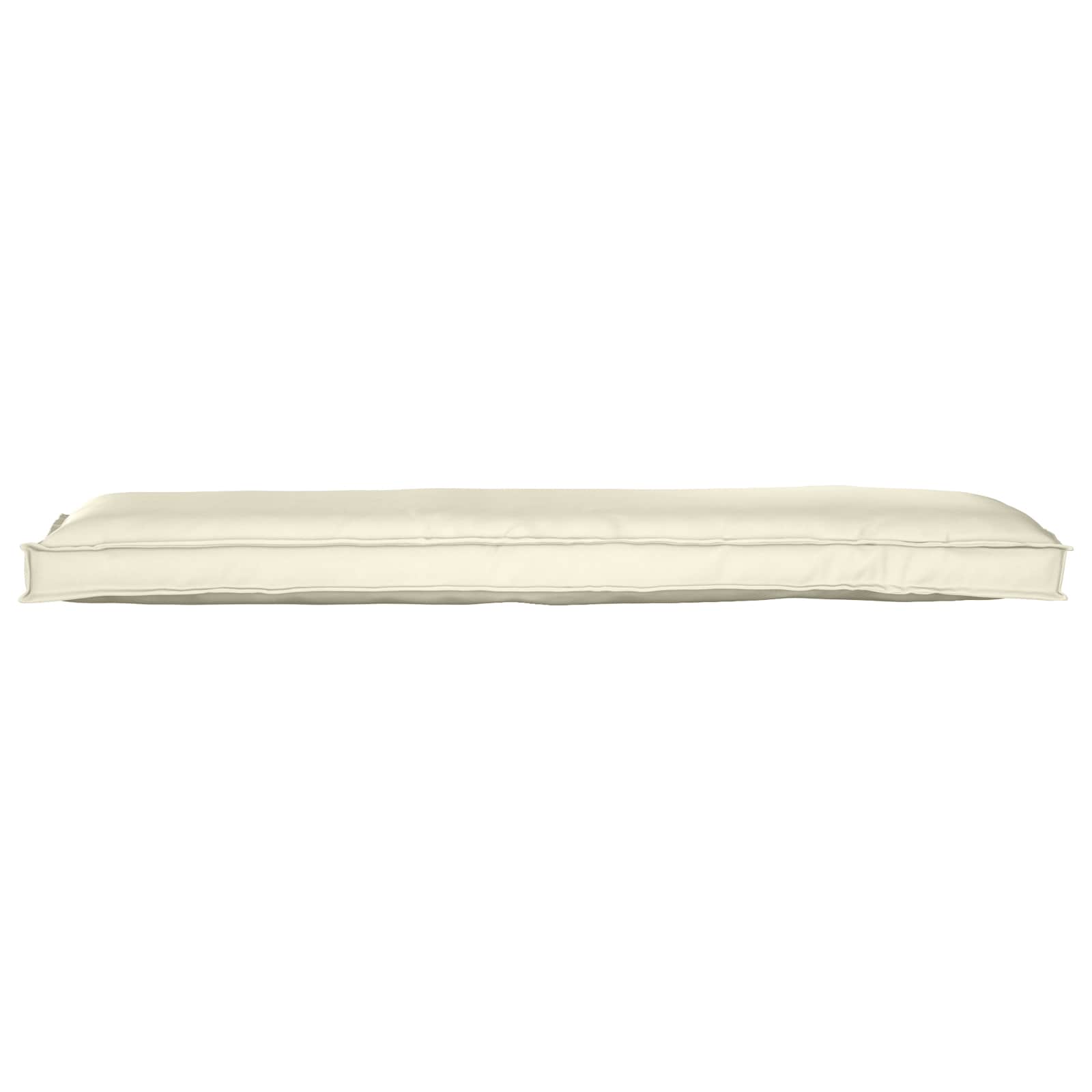 Set jastučića za palete 2 pcs Krema 150 x 40 x 8 cm