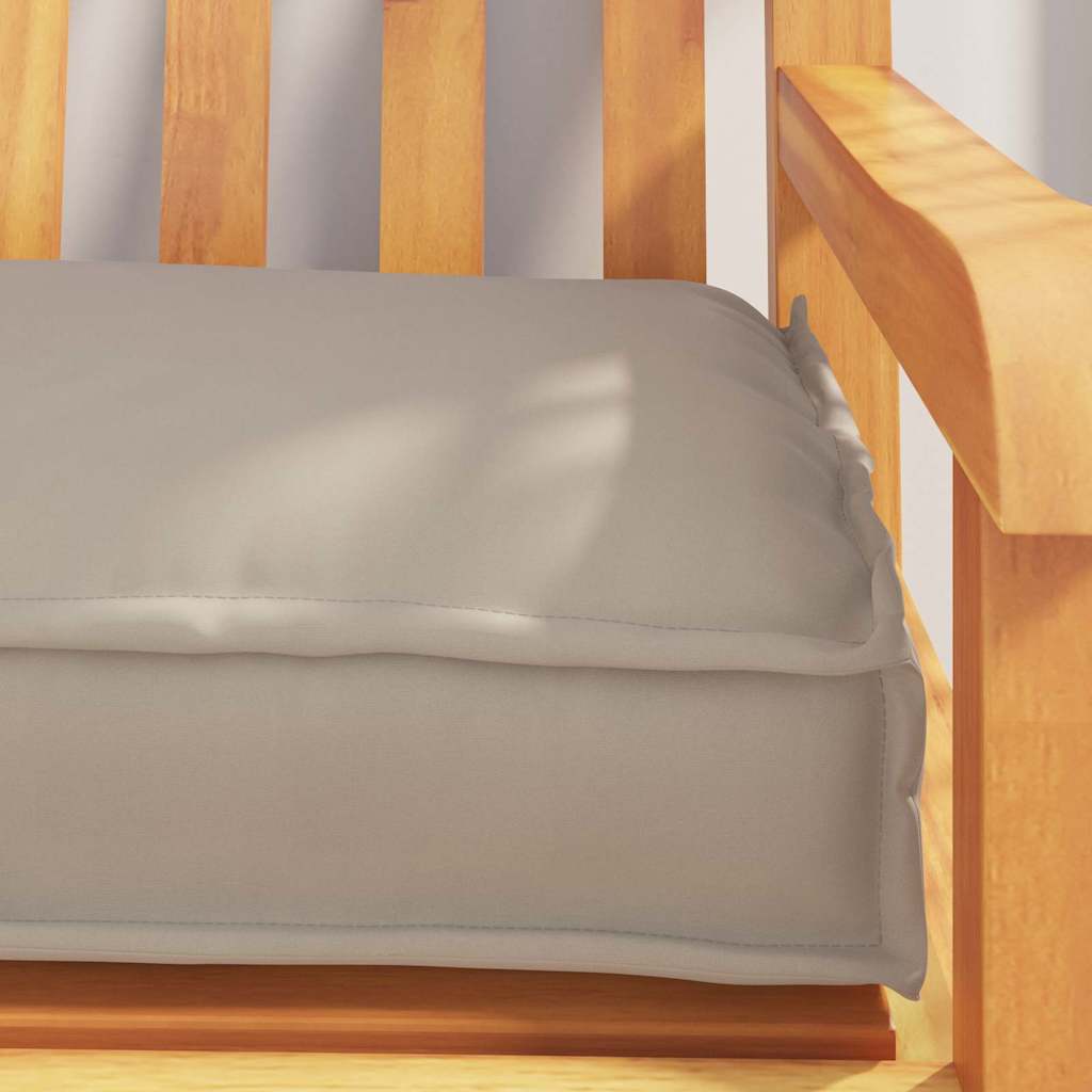 Set jastučića za palete 2 pcs Sivo-smeđa 180 x 40 x 8 cm