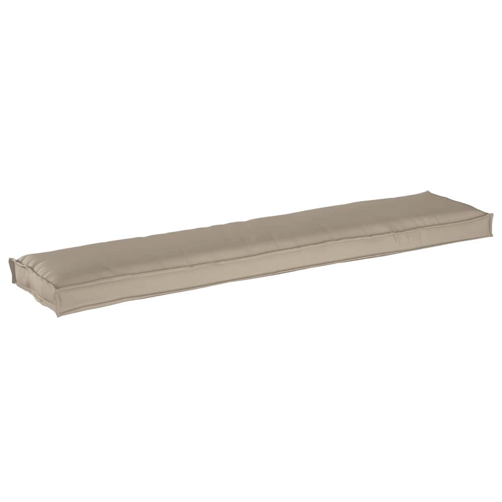 Set jastučića za palete 2 pcs Sivo-smeđa 180 x 40 x 8 cm