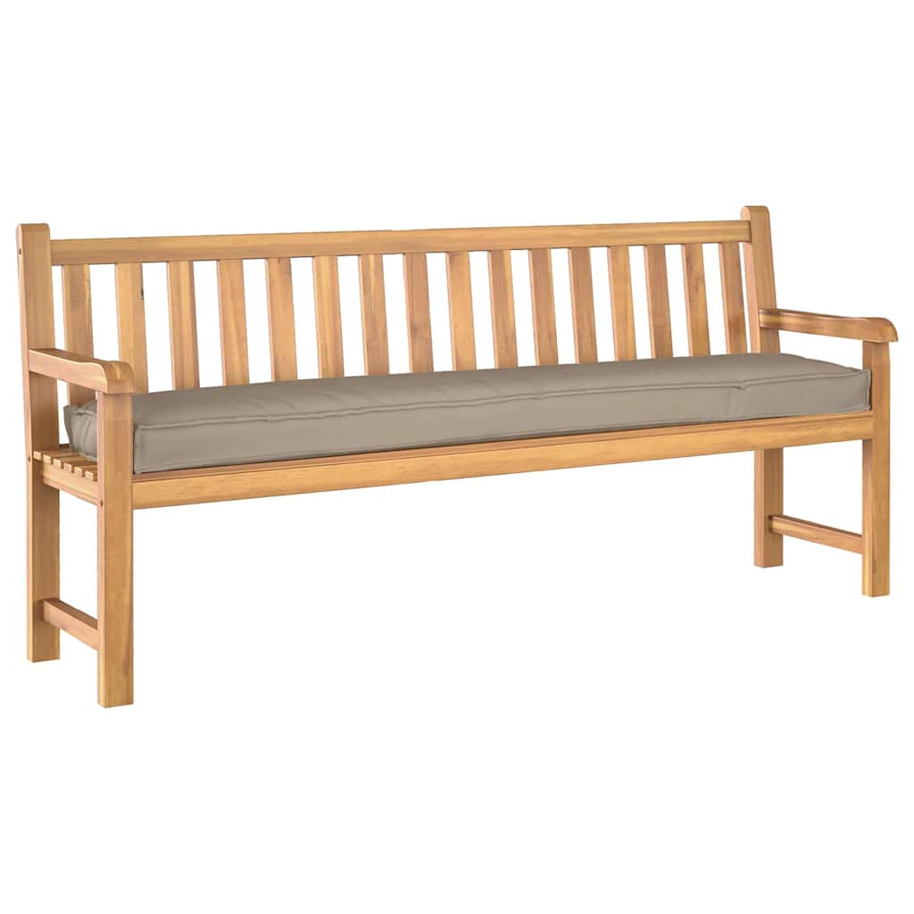 Set jastučića za palete 2 pcs Sivo-smeđa 180 x 40 x 8 cm