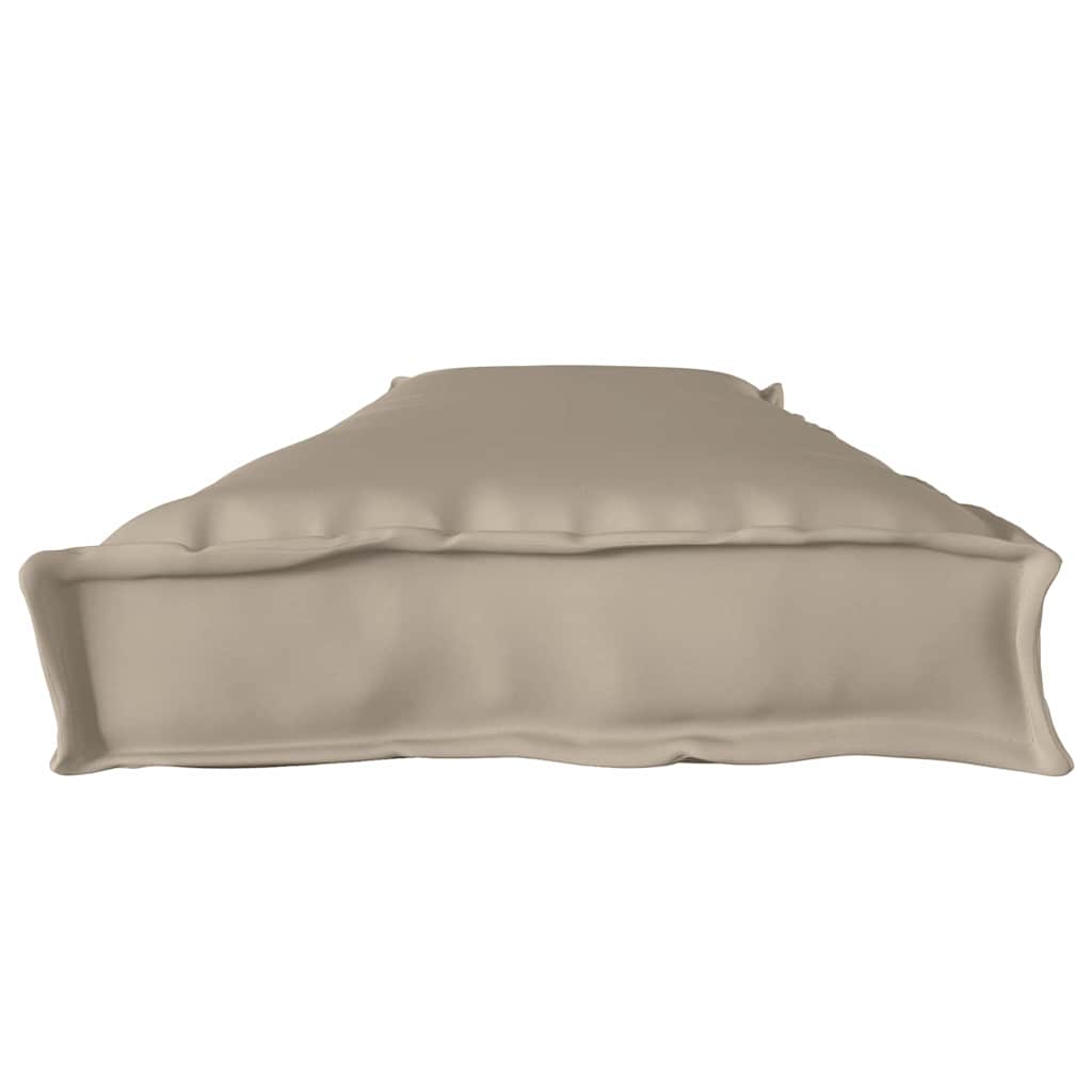 Set jastučića za palete 2 pcs Sivo-smeđa 180 x 40 x 8 cm