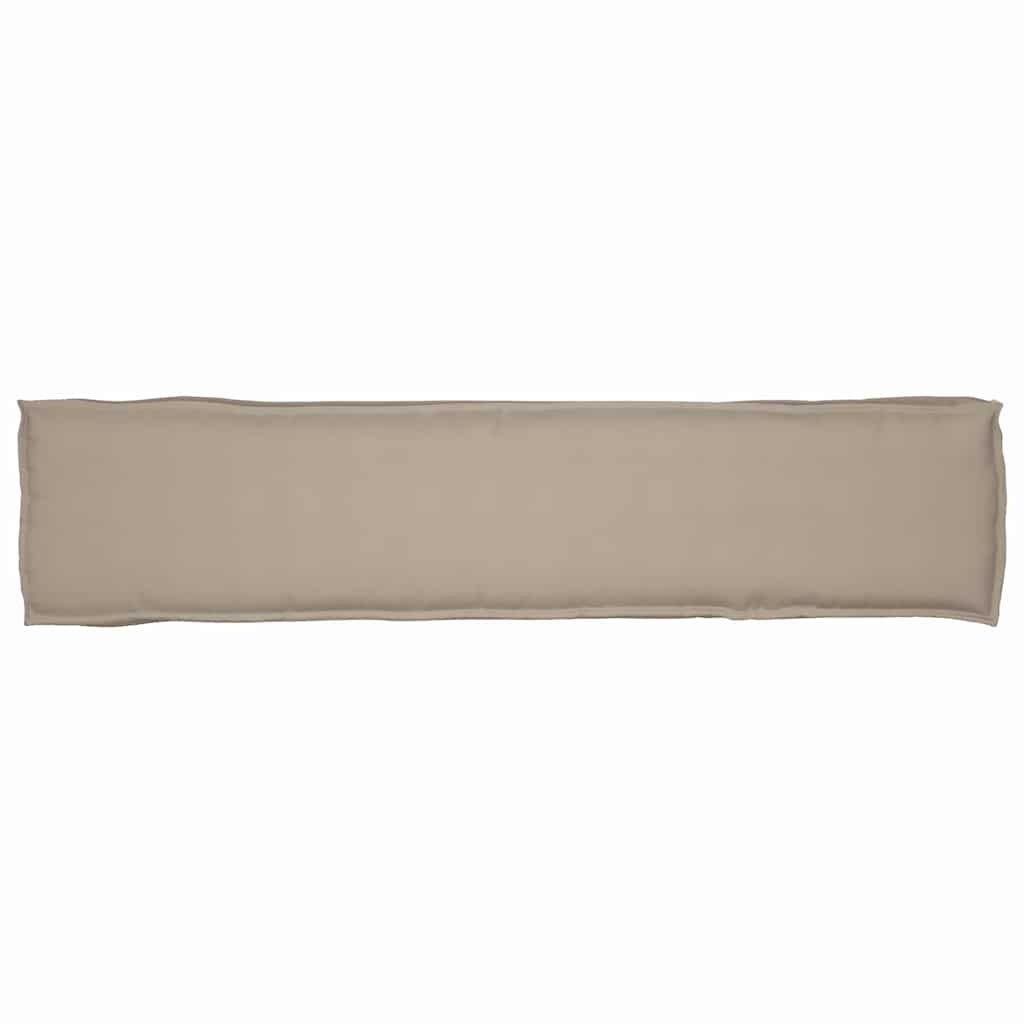 Set jastučića za palete 2 pcs Sivo-smeđa 180 x 40 x 8 cm