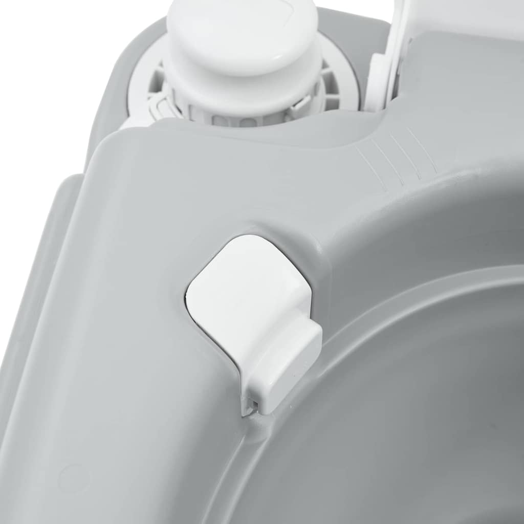 Kamperski WC Siva i bijela 41,5 x 36,5 x 30 cm Polietilen