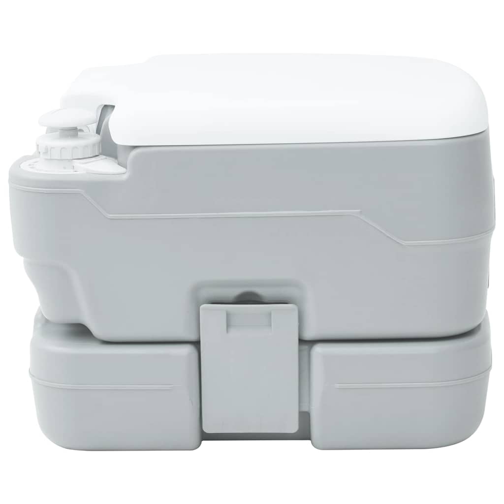 Kamperski WC Siva i bijela 41,5 x 36,5 x 30 cm Polietilen