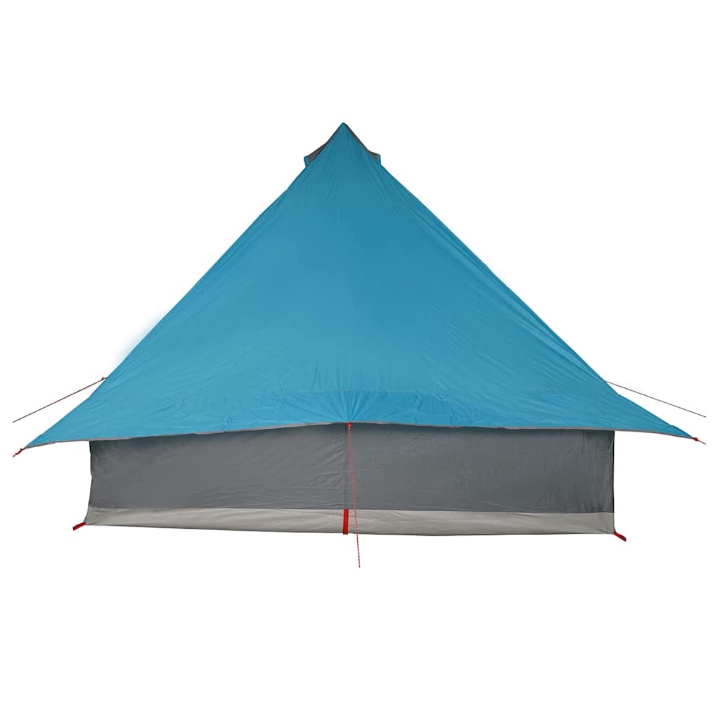 Tipi šator s krovom s pohranom Plava 358 x 296 x 258 cm taft