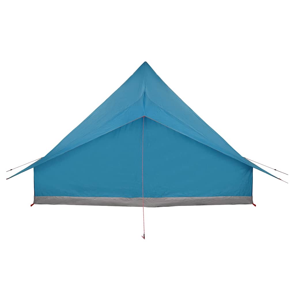 Tipi šator s krovom s pohranom Plava 364 x 281 x 257 cm taft