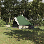 Tipi šator s krovom s pohranom Zelena 400 x 346 x 250 cm taft