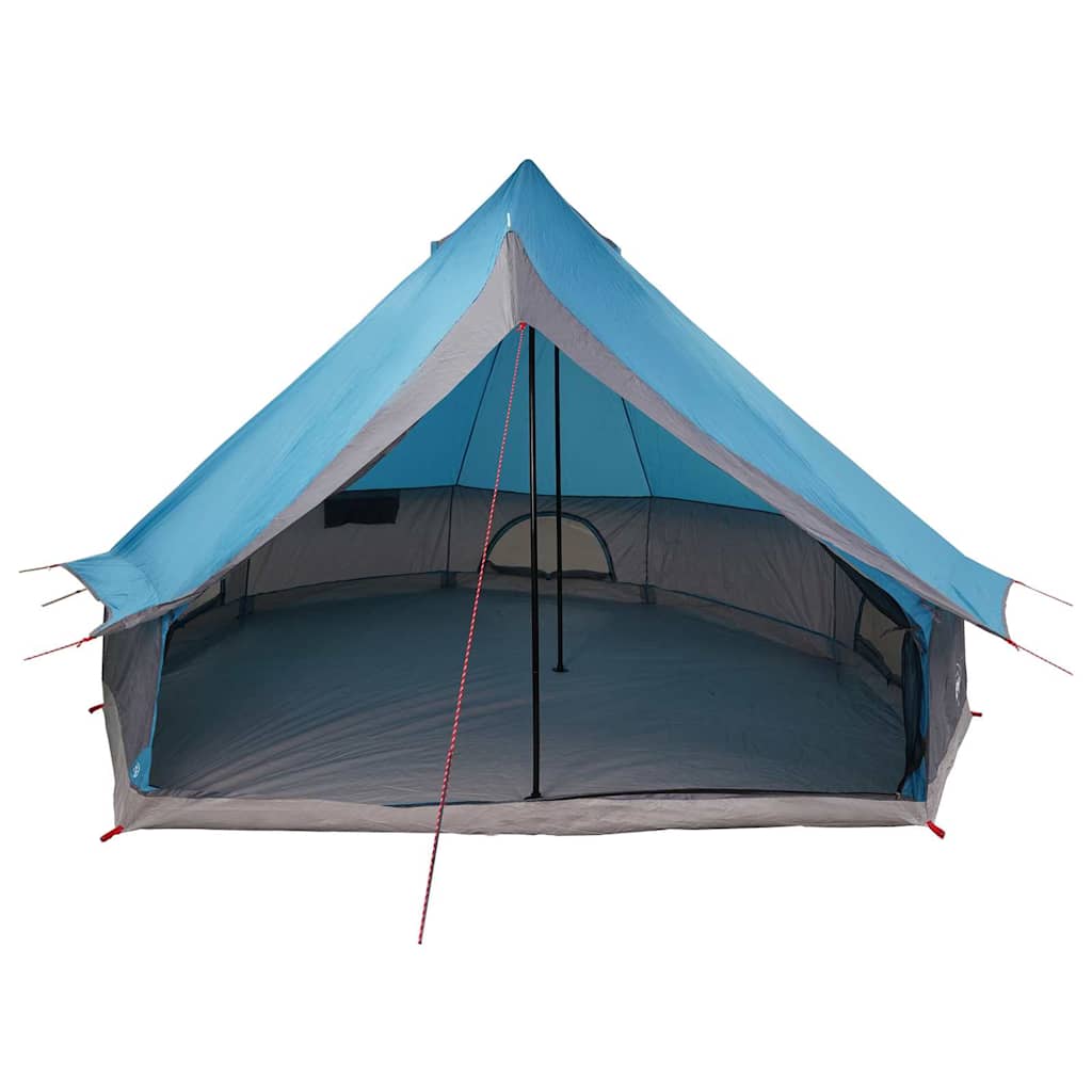 Tipi šator s krovom s pohranom Plava 400 x 346 x 250 cm taft