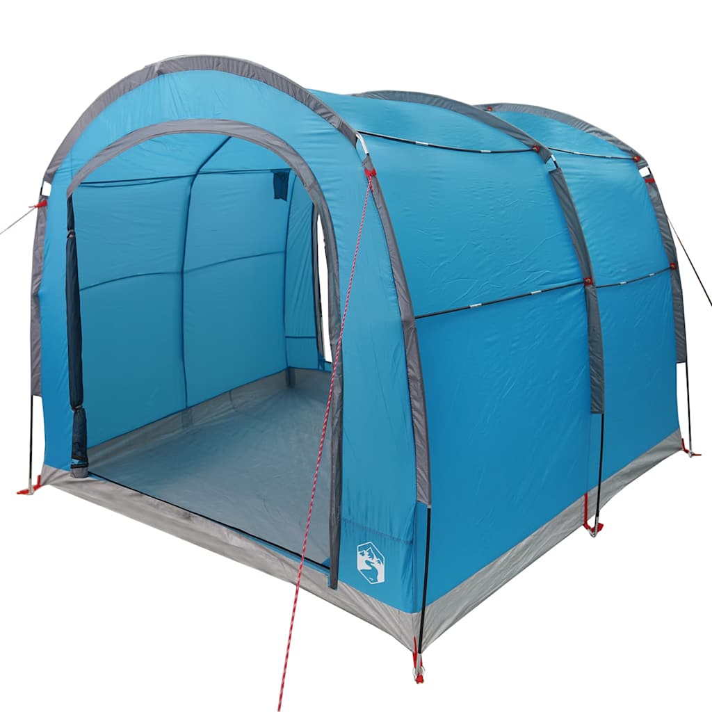 Šator s krovom s pohranom Plava 268 x 240 x 191 cm Poliester