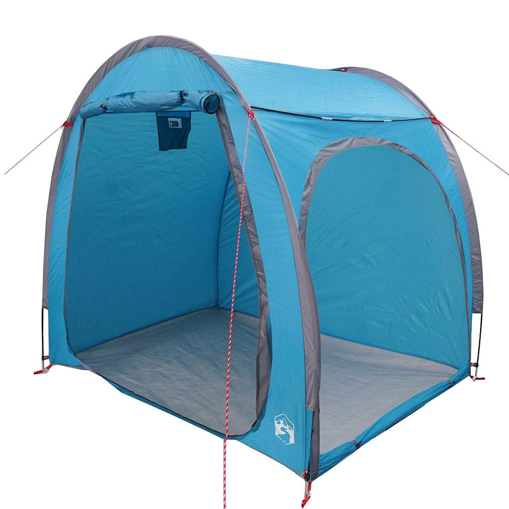 Šator za spremanje bicikala s krovom Plava 218 x 156 x 180 cm