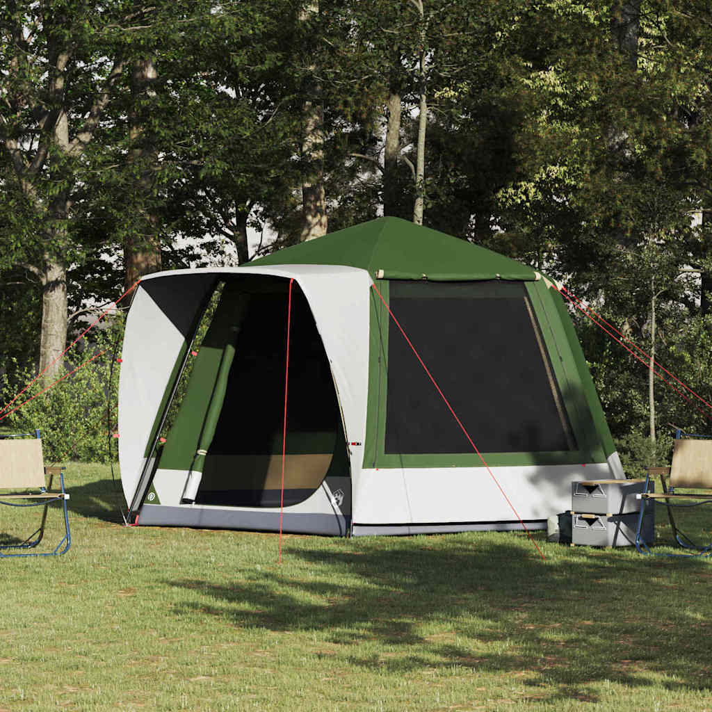 Kamping šator Kabina Zelena 420 x 420 x 227 cm Poliester