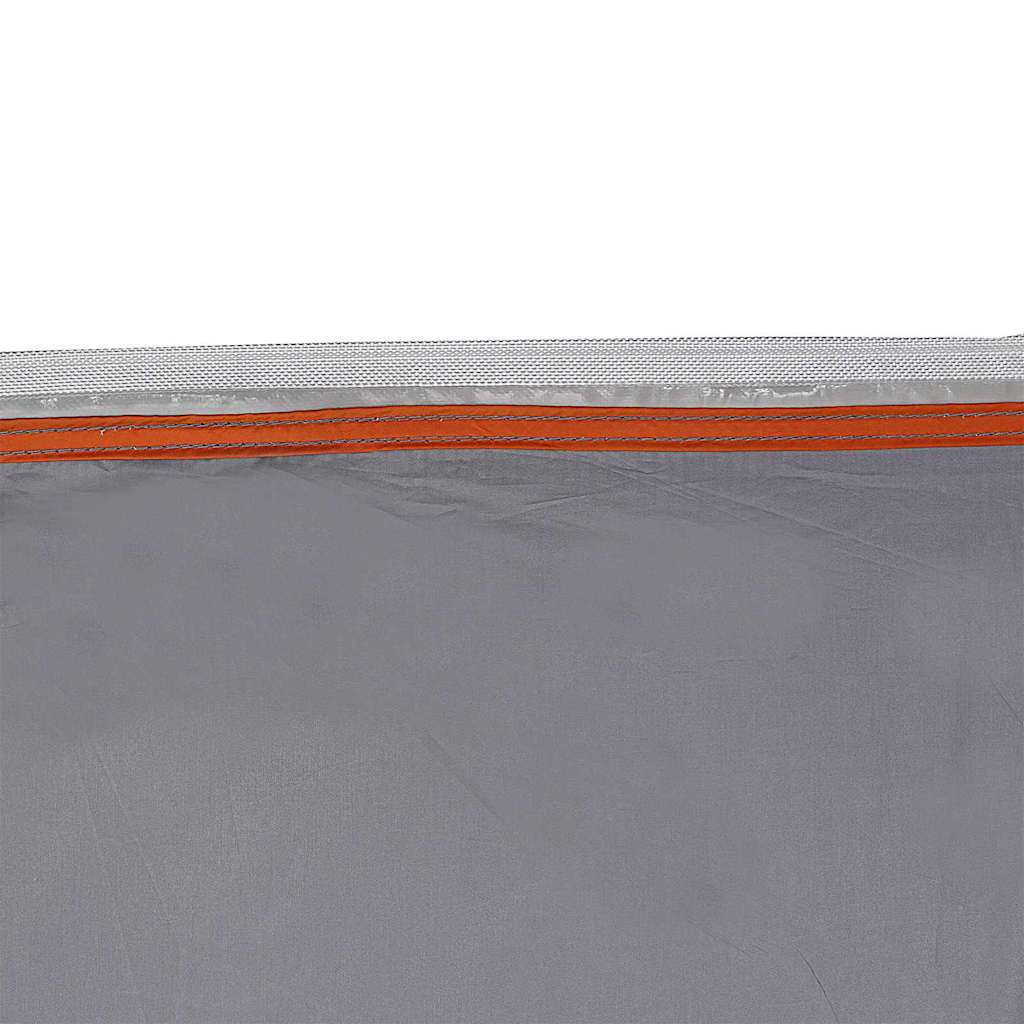 Platno otporno na vodu s krovom Siva i narančasta 240 x 350 cm