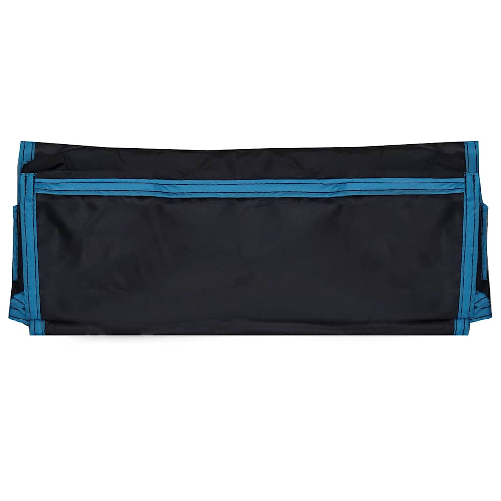 Vreća za spremanje s pohranom Crna i Plava 98 x 47 cm oxford