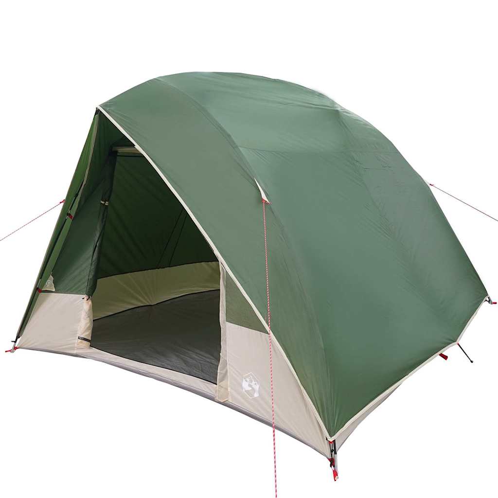 Kamping šator s krovom Zelena 320 x 275 x 190 cm taft