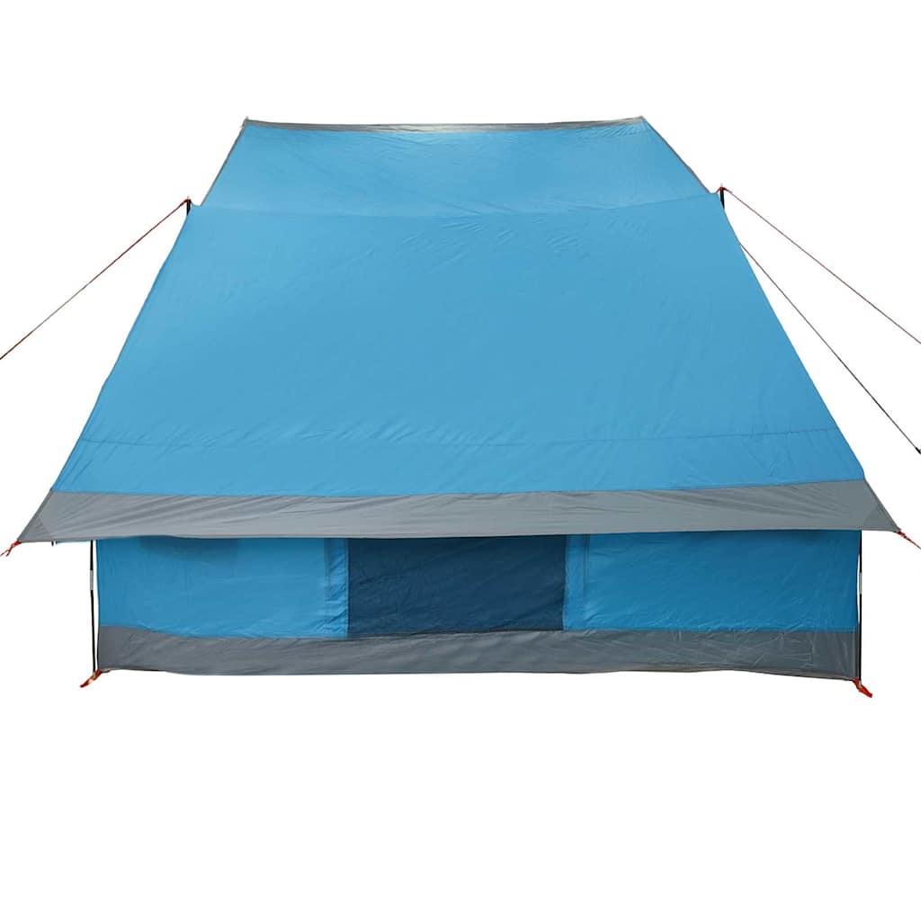 Kamping šator s krovom s pohranom Plava 223 x 163 x 130 cm taft